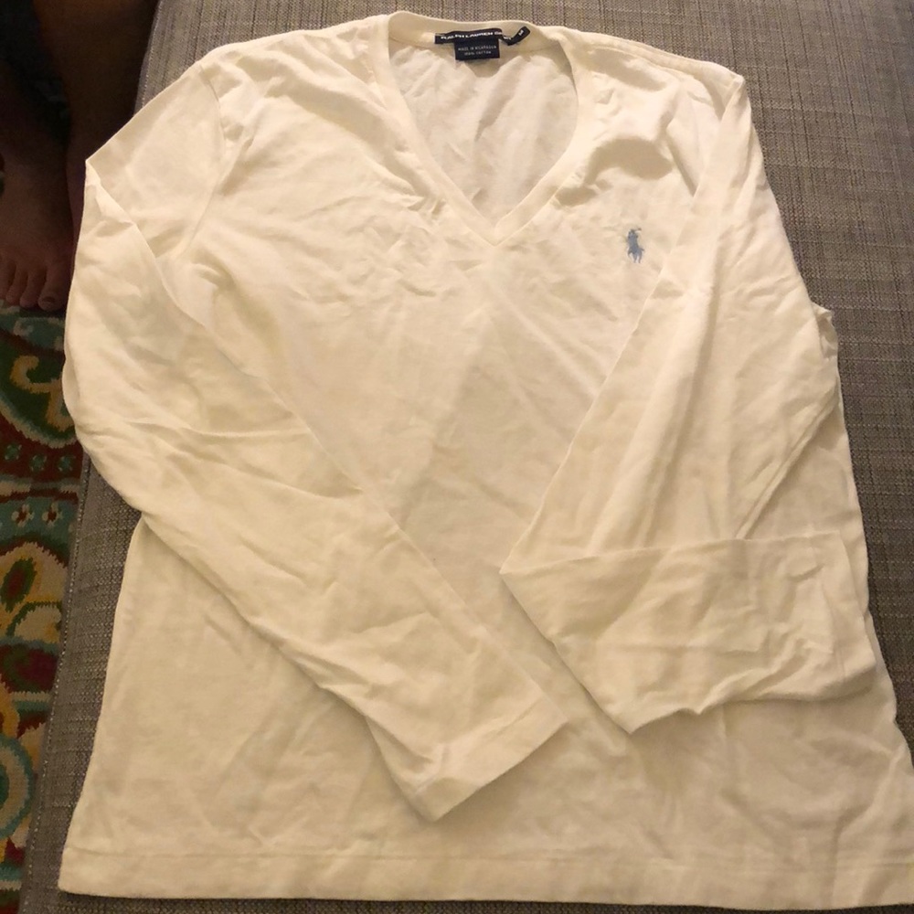 V Neck Ralph Lauren tee